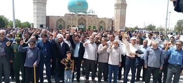 تصاویر/ جمعه خشم و نصر بردسیر