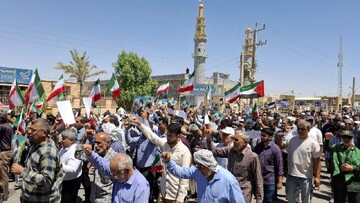 تصاویر/ راهپیمایی خشم و نصر در بندر دیلم