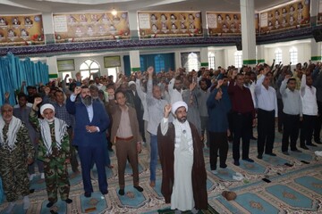 تصاویر/ نماز جمعه قلعه گنج