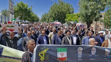تصاویر/ راهپیمایی جمعه خشم و نصر در خلخال