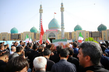 تصاویر/ مراسم تشییع و تدفین سردار شهید رسول شاکری