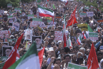تصاویر| راهپیمایی جمعه خشم و نصر در بیرجند