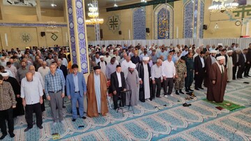 تصاویر/ اقامه نماز جمعه شهرستان صائین قلعه