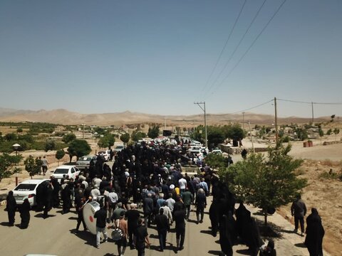 تصاویر/تشییع پیکرشهید مبارزه با اسرائیل در دیارکهن پنداس