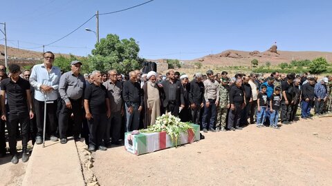 تصاویر/تشییع پیکرشهید مبارزه با اسرائیل در دیارکهن پنداس