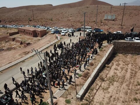 تصاویر/تشییع پیکرشهید مبارزه با اسرائیل در دیارکهن پنداس