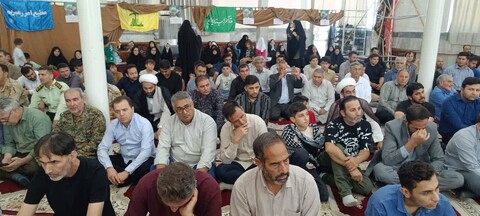 مراسم گرامیداشت شهدای راه قدس در اصلاندوز