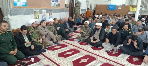 مراسم گرامیداشت شهدای راه قدس در اصلاندوز
