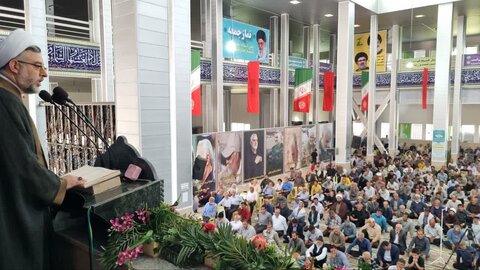 تصاویر/ نماز جمعه شهرستان رابر