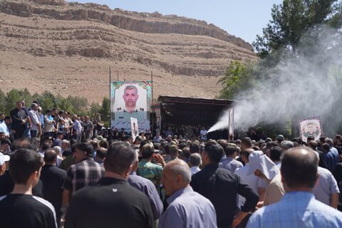 تصاویر تشییع ۳ تن از شهدای والامقام ارتش در لرستان