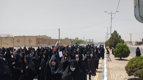 تصاویر/ نمازجمعه و راهپیمایی مردم کشکوئیه