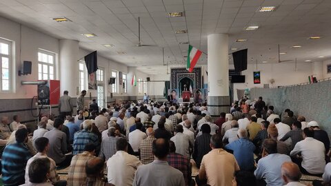 تصاویر/ نمازجمعه و راهپیمایی مردم کشکوئیه