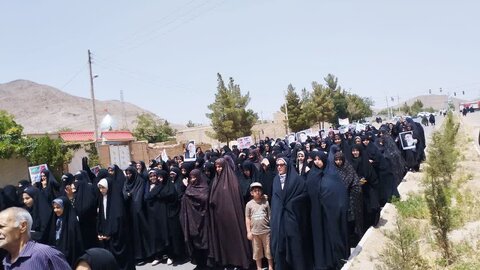 تصاویر/ راهپیمایی مردم کوهبنان در جمعه نصر و خشم