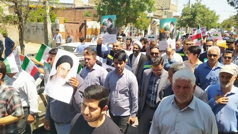 تصاویر/ راهپیمایی جمعه خشم و نصر در اصلاندوز