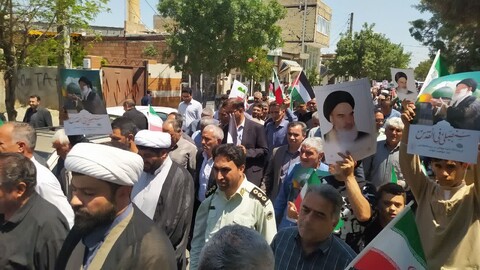 تصاویر/ راهپیمایی جمعه خشم و نصر در اصلاندوز