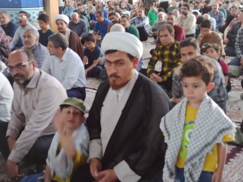 تصاویر/ نماز پرصلابت ودشمن شکن جمعه کاشان