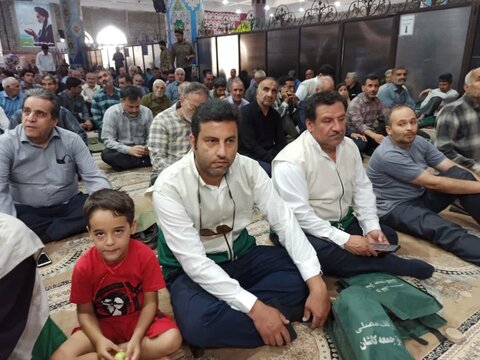 تصاویر/ نماز پرصلابت ودشمن شکن جمعه کاشان