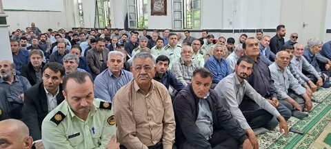 تصاویر/ اقامه نماز جمعه شهرستان بیله سوار