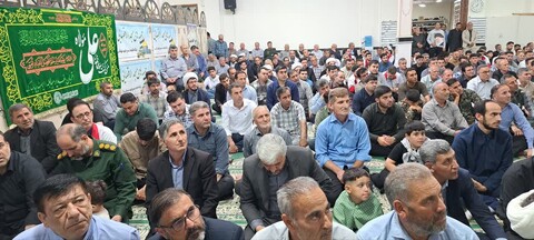 تصاویر/ اقامه نماز جمعه شهرستان بیله سوار