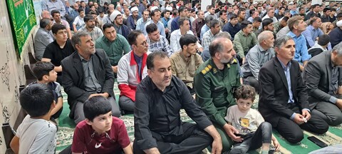 تصاویر/ اقامه نماز جمعه شهرستان بیله سوار