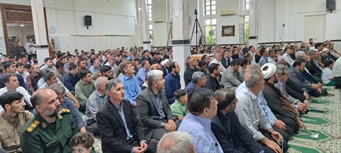 تصاویر/ اقامه نماز جمعه شهرستان بیله سوار
