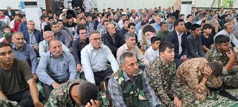 تصاویر/ اقامه نماز جمعه شهرستان بیله سوار