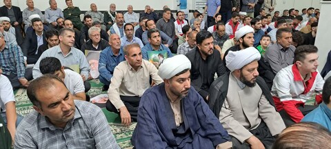 تصاویر/ اقامه نماز جمعه شهرستان بیله سوار