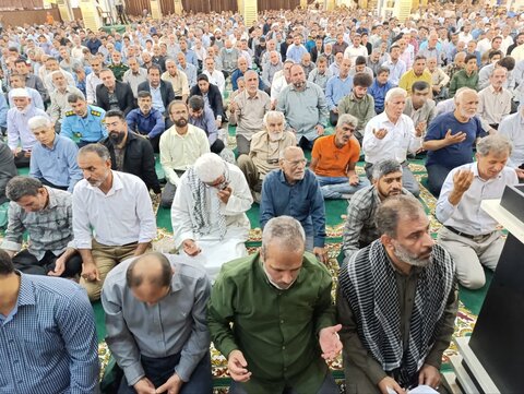 آیین عبادی سیاسی نمازجمعه بوشهر به روایت تصاویر