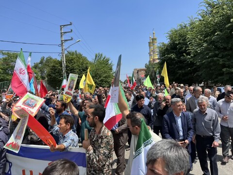 تصاویر/ راهپیمایی جمعه خشم و نصر در بیله سوار