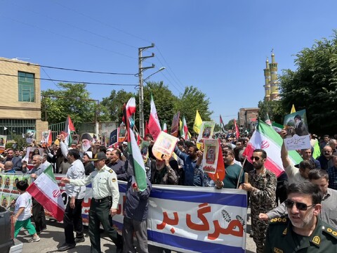 تصاویر/ راهپیمایی جمعه خشم و نصر در بیله سوار