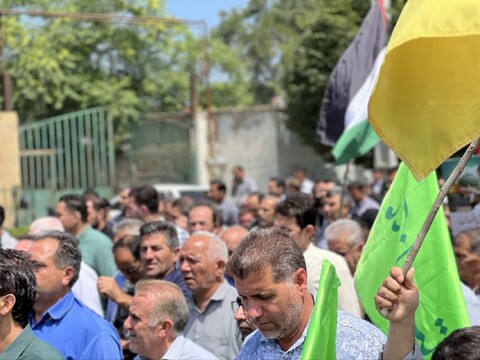 تصاویر/ راهپیمایی جمعه خشم و نصر در بیله سوار