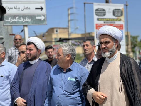 تصاویر/ راهپیمایی جمعه خشم و نصر در بیله سوار