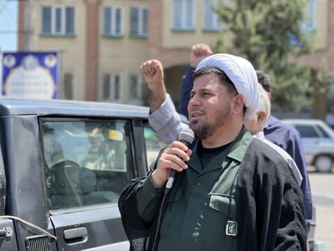 تصاویر/ راهپیمایی جمعه خشم و نصر در بیله سوار