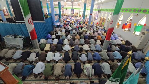 تصاویر/ نماز جمعه و راهپیمایی مردم ریگان