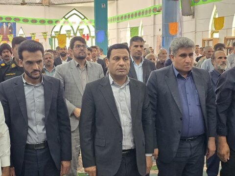 تصاویر/ نماز جمعه و راهپیمایی مردم ریگان