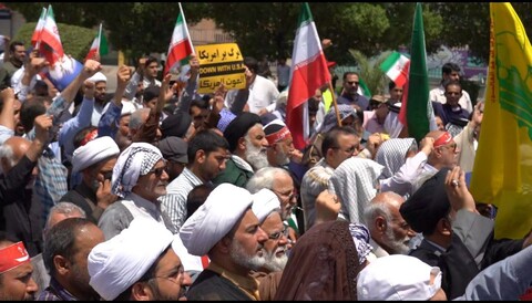 تصاویر/خروش مردم اهواز در جمعه خشم