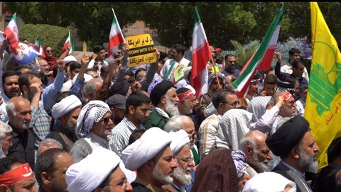 تصاویر/خروش مردم اهواز در جمعه خشم