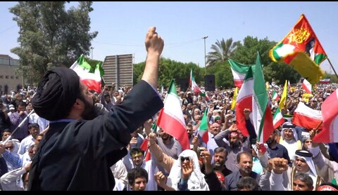 تصاویر/خروش مردم اهواز در جمعه خشم