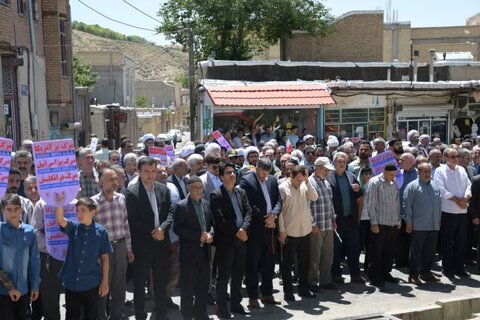 تصاویر/ راهپیمایی جمعه های نصر و خشم در تکاب