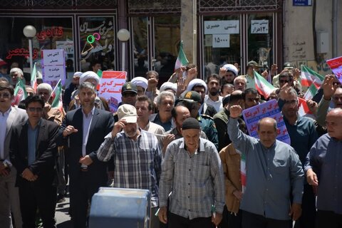 تصاویر/ راهپیمایی جمعه های نصر و خشم در تکاب