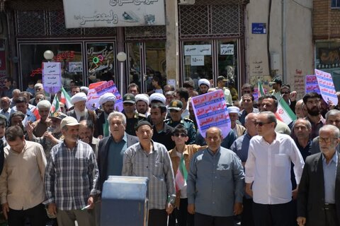 تصاویر/ راهپیمایی جمعه های نصر و خشم در تکاب