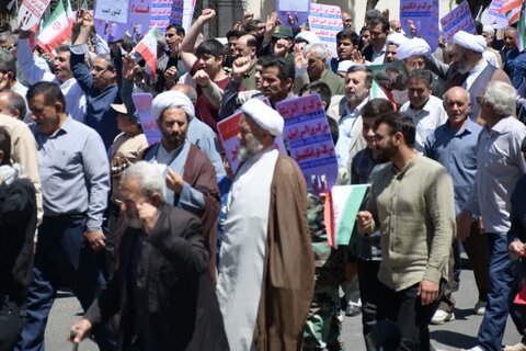 تصاویر/ راهپیمایی جمعه های نصر و خشم در تکاب