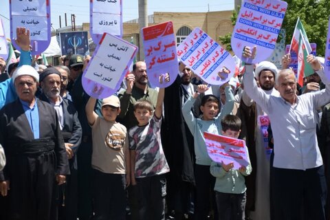 تصاویر/ راهپیمایی جمعه های نصر و خشم در تکاب