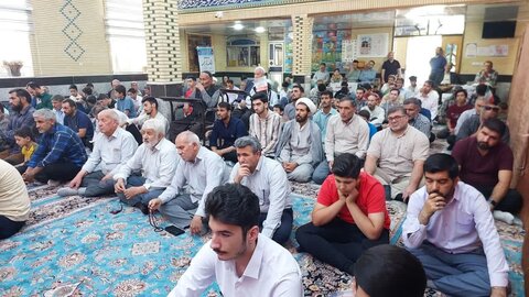 تصاویر/ اقامه نماز جمعه شهر محمدیار