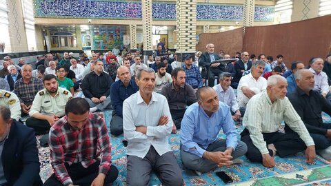 تصاویر/ اقامه نماز جمعه شهر محمدیار