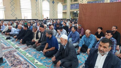 تصاویر/ اقامه نماز جمعه شهر محمدیار