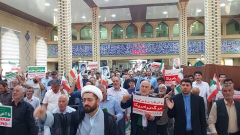 تصاویر/ اقامه نماز جمعه شهر محمدیار