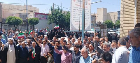 تصاویر/ راهپیمایی مردم شهرستان شوط در جمعه های خشم و نصر