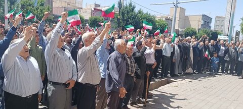 تصاویر/ راهپیمایی مردم شهرستان شوط در جمعه های خشم و نصر