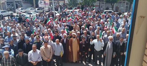 تصاویر/ راهپیمایی مردم شهرستان شوط در جمعه های خشم و نصر